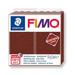 STAEDTLER Fimo Leather-Effect Oven-Hardening Modelling Clay Colour Nut 8010-779