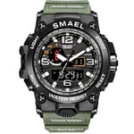 SMAEL Military KXD0600 - Herre - 51 mm - Analog - Digitalt/Smartwatch - Mineralglas