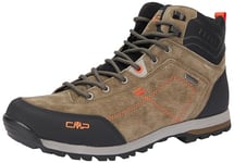 CMP Homme Alcor 2.0 Mid Trekking Shoes Wp-3q18577 Chaussures de Marche, Boue Orange, 44 EU