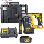 DeWalt DCH273 18V XR Cordless Brushless SDS Plus Rotary Hammer Drill With 1 x...