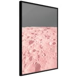Plakat - Pink Moon - 20 x 30 cm - Sort ramme