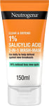 ® Clear & Defend 1% Salicylic Acid 2-IN-1 Wash-Mask 150Ml