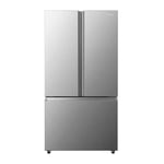 Réfrigérateur américain Hisense RF815N4SASE - 2 Portes + 1 tiroir - Pose libre - Capacité 635L - L91,4 cm - Inox