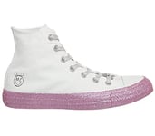 Converse Femme Plimsolls, BLANC/ ROSE ROSE/NOIR,37 EU