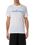 NIKE FJ2393-100 M NK DF TEE DB PRO T-shirt Men's WHITE Size S