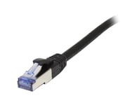 Patchkabel Rj45 Cat6a 500Mhz 10M Schwarz Sstpsftp Komponent Getestetghmt Certified Awg26 Synergy 21