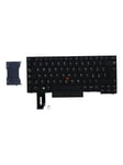 Lenovo - notebook replacement keyboard - with Trackpoint UltraNav - Italian - Bærbar tastatur - til udskiftning - Italiensk - Sort