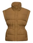 Gina Tricot Lola Puffer Vest Gul