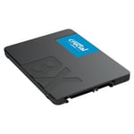 Crucial BX500 SATA SSD 4To, SSD 2.5" Interne, jusqu'à 540Mo/s, Compatible avec Ordinateur Portable et de Bureau (PC), 3D NAND, Accélération dynamique de l'écriture, Disque Dur SSD - CT4000BX500SSD101