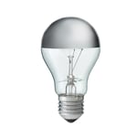 Glödlampa 40W toppförspeglad Silver - Leuci