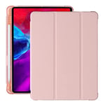 Amazon Brand Diaryan Case Compatible with iPad Pro 11 Inch 2022/2021/2020/2018, with iPad Air 5th/4th Generation 2022/2020 10.9 Inch Support Pencil Charging, TPU Back (Pink)
