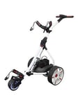 Ben Sayers Prorider Electric Golf Trolley White And Red