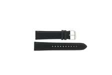 Seiko Klockarmband SSB037P2 / 6T63-00B0 L01W011J0 Läder Svart 20mm