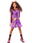 Clawdeen Wolf Deluxe Child Monster High Girls Halloween Fancy Dress Costume