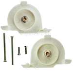Brushroll Roller Bar Plastic End Caps Kit for GTECH AirRam AR03 Cordless Vacuum