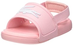 Lacoste Mixte enfant 45cuc0011 Slides sandals, Lt Pnk Wht, 32 EU