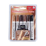 NA LINhuahua Furniture Scratch Repair Kit, Wood Furniture Repair Marker Pen,Restore Touch-up Pen Wax Stick for Covering Wood Stain Scratches