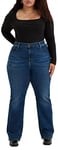Levi's Women's Plus Size 725™ High Rise Bootcut Jeans, Blue Wave Dark Plus, 14 M