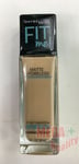 Maybelline New York Fit Me! Matte + Poreless Foundation, Nude Beige 125 1oz