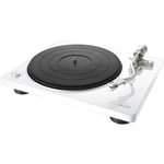 Denon DP400 Hi-Fi Turntable with Speed Auto Sensor in White