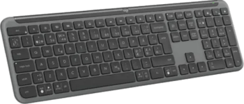 Logitech Signature Slim K950, Logi Bolt/Bluetooth, automatisk bakgrundsbelysning, nordiskt - Grafit