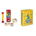 PlayMonster GF003 5 Second Rule Mini Travel Card Game, Multi & 5 Second Rule Junior Family Game, GF002