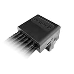 Cable modulaire Be Quiet 12VHPWR 90° - 1x PCIe 12+4 pins vers 2x PCIe 6 pins(Noir)