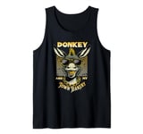 Funny. Donkeys are my favorite people. Farm Animals Tank Top