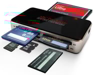 Abc Products Card Reader, Kompakt Flash (Cf), Mmc, Ms Duo, Sd, Sdhc, Xd, Sort, Status, Usb 2.0, Usb