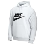 Nike M NSW Club Hoodie PO BB GX Sweat-Shirt Homme, White/White/(Black), FR : XS (Taille Fabricant : XS)