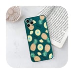 Surprise S Summer Watermelon Pineapple Phone Case For Iphone 11 Pro X Xr Xs Max 8 7 Plus Se 2020 Camera Protective Soft Tpu Cover-10-For Iphone 11Pro Max