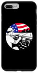 iPhone 7 Plus/8 Plus Trucker American Flag Truck Driver Case