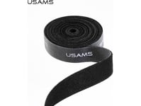 Usams USAMS organizer Tape Velcro cable organizer 5m black/black ZB60ZD05 (US-ZB060)