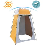 Yunbai Outdoor Privacy Tent Shower Tent Dressing Tent, Waterproof Portable Up Toilet Tents For Camping - Upgraded Version Camping Toilet Tent Outdoor Single Person Bath Shower Tent Portable Dressing A