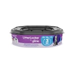 Litter Genie 1 Recharge octogonale Compatible avec la Poubelle LitterLocker et la Poubelle Fashion