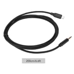 (2m / 6.6ft) USB C To 3.5mm Sound Cable Type C To AUX Male Cable Car