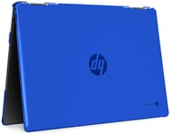 mCover Hard Shell Case for 2020 14" HP Chromebook X360 14b-CAxxxx Series laptops (14" HP Chromebook X360-14b-CA Series, Blue)