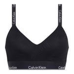 Calvin Klein BH Modern Lace Lightly Lined Bralette Svart polyamid X-Large Dam