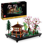 LEGO 10315 Icons Tranquil Garden, Botanical Zen Garden Kit for Adults with Lotus Flowers, Customisable Desk Decoration, Inspired by Japanese Traditions, Mindful Gardening Gift for Women, Men