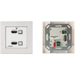 Kramer WP-211X smart 4K60 4:4:4 HDMI 2:1 automatväxlare vägguttag