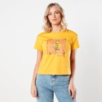 Suicide Squad Harley Quinn Women's Cropped T-Shirt - Mustard - XS