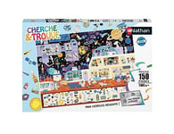 Nathan - Puzzle enfants - 150 pièces - Dans l'espace (Cherche et trouve) - Fille ou garçon dès 7 ans - Puzzle de qualité supérieure - Carton épais et résistant - Espace - 86213