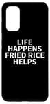 Coque pour Galaxy S20 Vêtements de riz frit - Design amusant pour les amateurs de riz