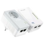 TP-LINK Kit CPL Wifi 500Mbits 1 adapt. Wifi 300n + 2RJ45