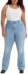 Levi's Women's Plus Size 725™ High Rise Bootcut Jeans, Blue Wave Light Plus, 24 M