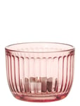 Raami Fyrfadsstage 9Cm Pink Iittala