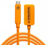 Tether Tools TetherBoost - USB-C forlængerkabel - Orange - 5 m
