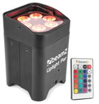 Beamz BBP96 Uplight Par 12Wx6LED dioder 6in1 WDMX, BeamZ BBP96 SKY-150.592 Färgsättning trådlös och uppladdingsbar