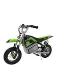 Razor SX350 McGrath Electric Dirt Bike for Kids 13+ - Green, One Colour