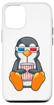 iPhone 13 Pro Penguin Cup Drinking straw Glasses Case